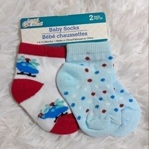 🛍Angel Of Mine Baby Socks 2 Pack-Size 6-12